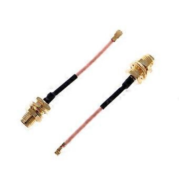 5 stk. 5 cm RG178 forlængerkabel forgyldt RF lige SMA hun jack til IPEX
