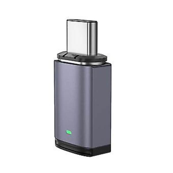 5a Magnetisk Adapter Usb C Hane Till Hona 100w Pd Snabbladdning Magnet Usb C Data Adapter Otg Anslutning, Rak
