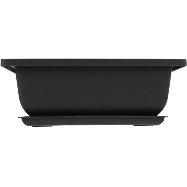 10 pakker Bonsai-træningspotter med plastbakke Bonsai-planter Potte til havehave altan 16,5x12 cm