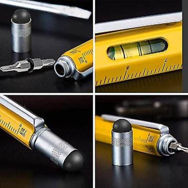6-i-1 Værktøjs Pen, Gadgets til Mænd, Til Far, Ing Stuffers til Mænd, G