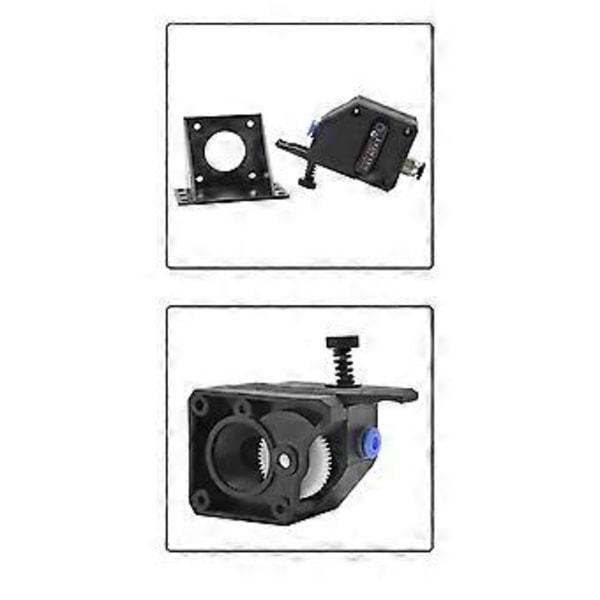 Dubbeldriven Extruder för 3S Lång/Kort Räckvidd Universell 1.75mm Filament Extruderingshuvud Metall Vertikal Fog