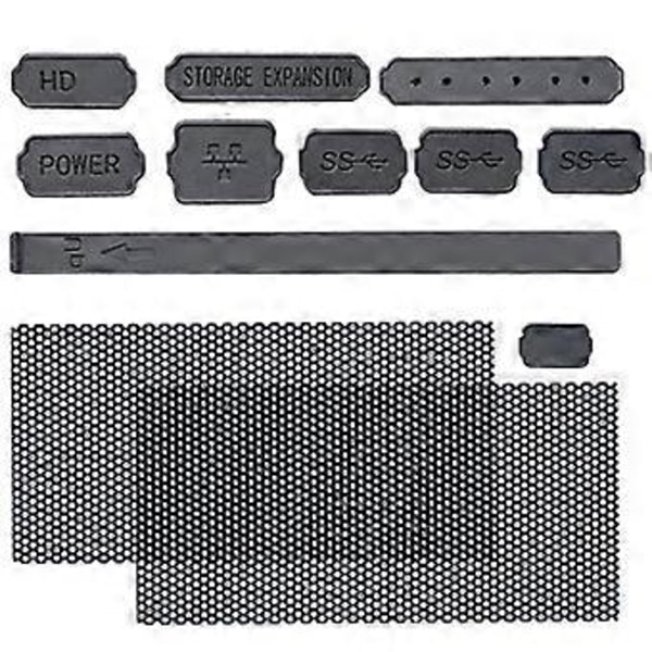 Damfilter Damfilter Skydd Ovan - för Fodral Dammtätt Filterskydd Kvalitetsmaterial Tillverkat passande för Box Series X/S