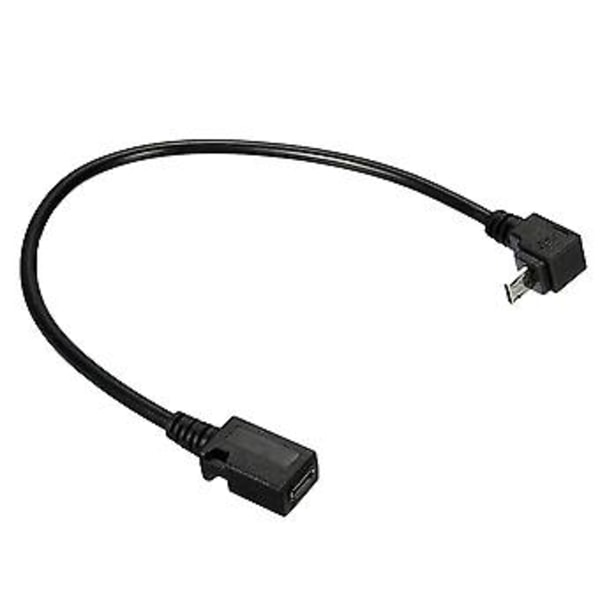-usb 5 Pin til Fe Ned 90 Graders Skjøtekabel Adapter