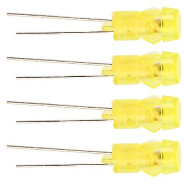 20 stk. 3mm DIY LED Diode Bærbare Lysdioder for Vitenskapsprosjekt Eksperiment Gult Lys