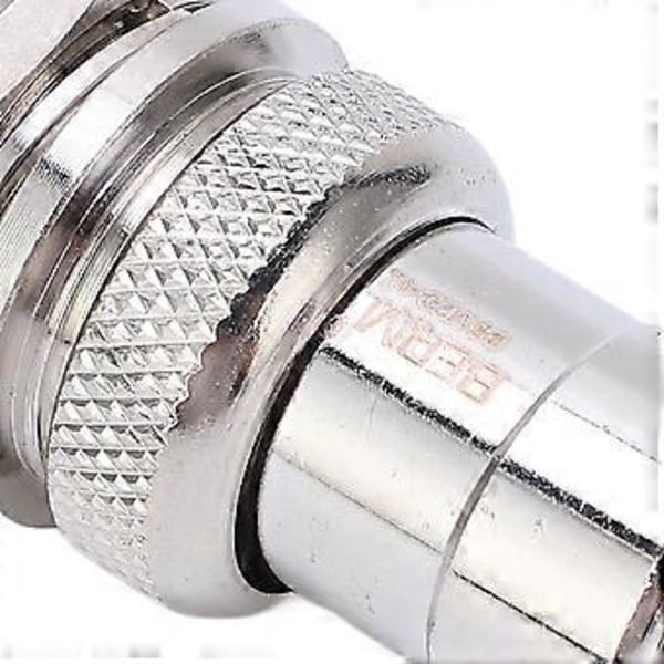 2 st Aviation Plug Socket Connector Zinklegeringsskal Koppar Silverpläterade Kontakter 4 Pin