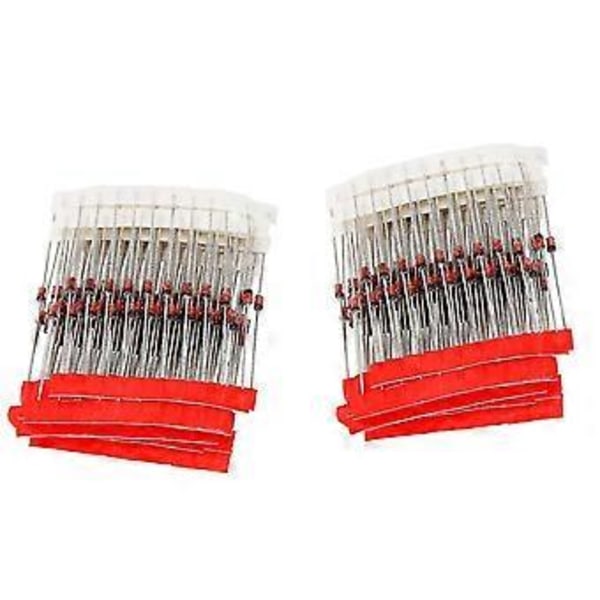 1w (3v Til 33v) 250 Stk 25 S 1w Zener Diode Assorteret Kit Sortimentsæt