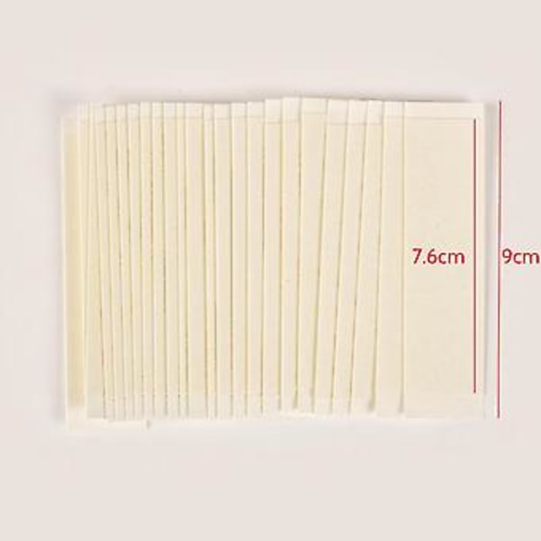 72 stk./lot Supersterk Fikserende Hårtape Lim Extension Dobbeltsidig Tape For Toupee Blonde Parykk Fi