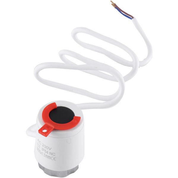 230V sähköinen termostaattinen toimilaite patterille lattialämmityksen venttiilille N58A(NC)