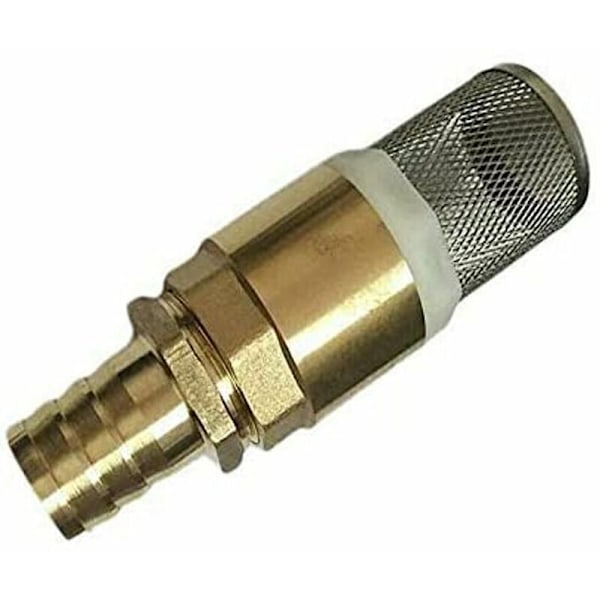 Check Valve - with Stainless Steel Strainer and One-Way Valve/Non-Return Valve/Check Valve Pump 88 x 37mm