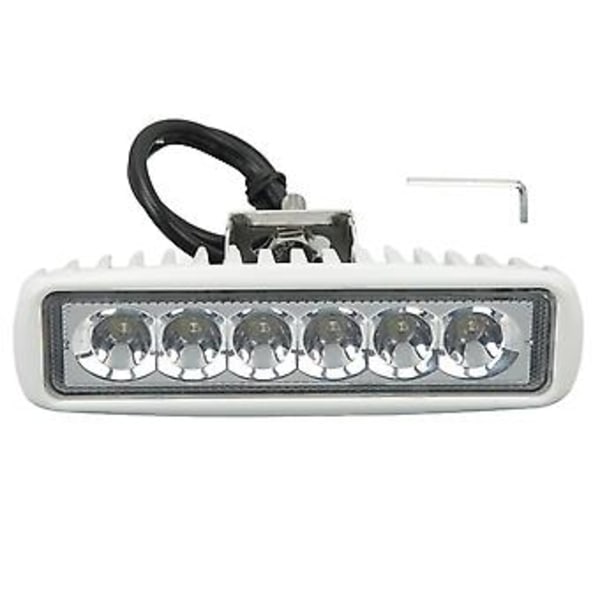 12V til 24VDC Båd LED Arbejdslampe IP67 Vandtæt Stærkt Lys Stødsikker til Biler Yachts Udendørs Belysning Hvidt Lys/12W