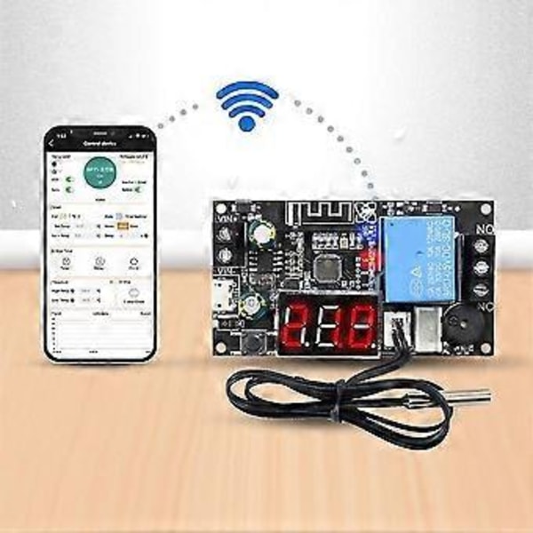 Xy-wftx Fjernbetjent Wifi Termostat Temperatur Kontrol Modul Ntc 10k