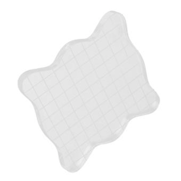 Akryl Stempel Grid Block: 10 x 10cm Scrapbooking og Kort Stempelverktøy