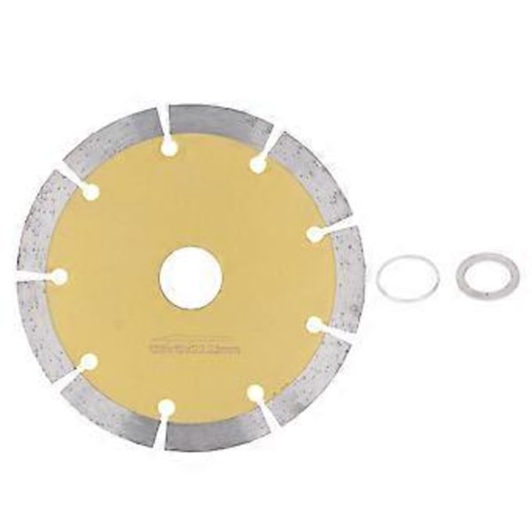 Segmenterad Diamantklinga Ultratunn Tand Cirkulär Diamantkapskiva Klinga för Kakel Granit Marmor Keramik 125mm /4.9in