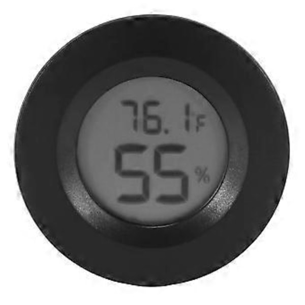 Hygrometer Termometer Digital LCD-skärm Inomhus Utomhus Fuktighetsmätare För Källare Babyrum Ro