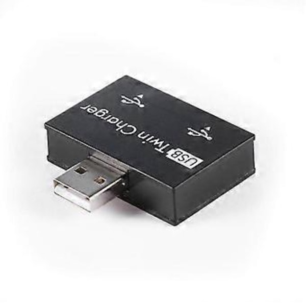 USB 2.0 Uros - Kaksi Naaraslataus Dual 2 Port USB DC 5V Latausjakaja Hub Adapteri Muunnin Liitin