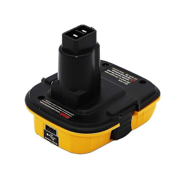 Dca1820 Konverter Kompatibel Med Dewalt Dewei 18v 20v Lithium Nikkel Strømværktøjsoplader Med Usb