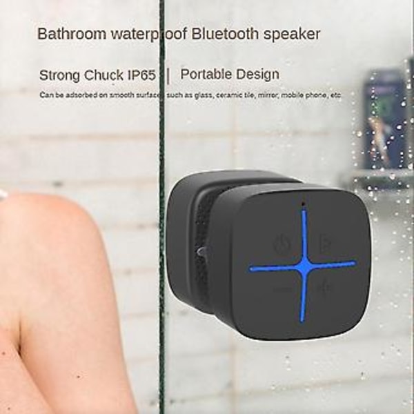 Badrumshögtalare Trådlös Bluetooth Högtalare För Telefon PC Soundbar Handsfree Bil