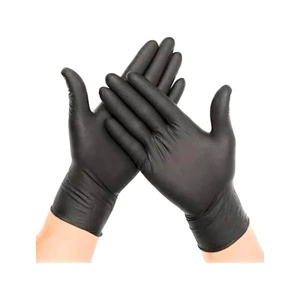 Disposable Powder Free Vinyl Gloves, Versatile and Extra Strong, Latex Free, Food Grade, Ambidextrous - Pack of 100 - XL