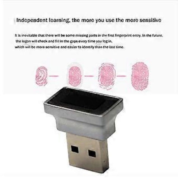 USB Fingeravtrycksläsare Dator USB Fingeravtryckslås för Windows 10 11 Hello USB Fingeravtryck Inloggningslås Modul