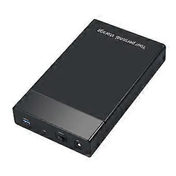 3,5 tommer HDD Ekstern Boks HDD 3,5 tommer 2,5 tommer SATA til USB 3.0 6Gbps HDD Kabinet SATA III SSD Case EU Stik