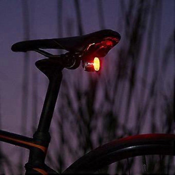 Intelligent Cykel Baglygte LED Advarselslygte Sensor Cykel Baglys