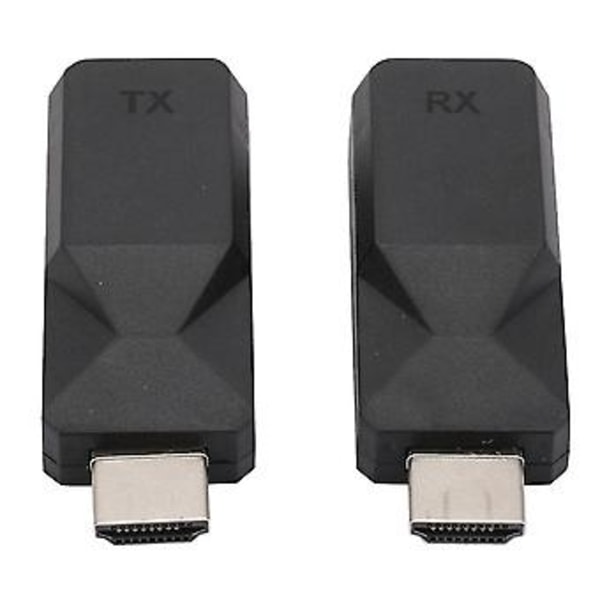 Hd Extender 1080p Rj45 Lan Extens Lähetin Vastaanotin Tx Rx Cat5e Cat6 Etet Kaapeli Hd Extender 60m