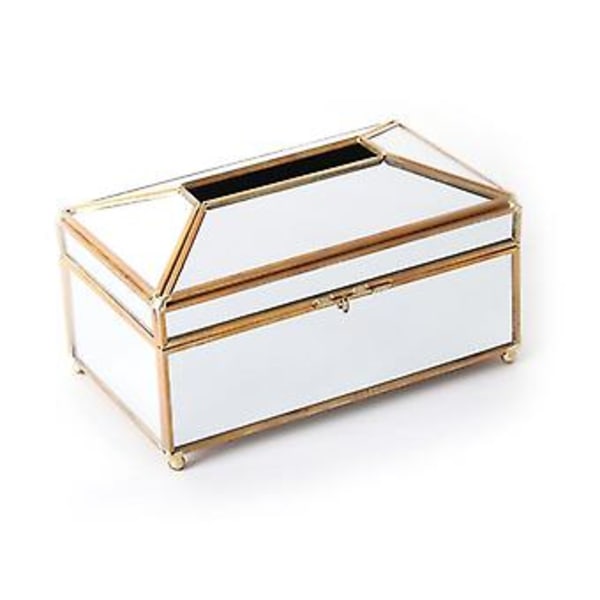 Praktisk Glas Tissue Box Håndklæde H Ing Bord