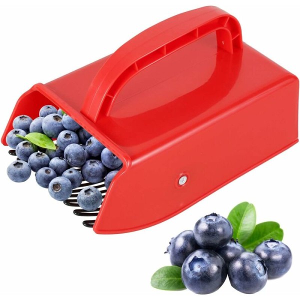 Blåbærkam Bærplukker med metallkam Fruktplukker for rips, solbær, plukker