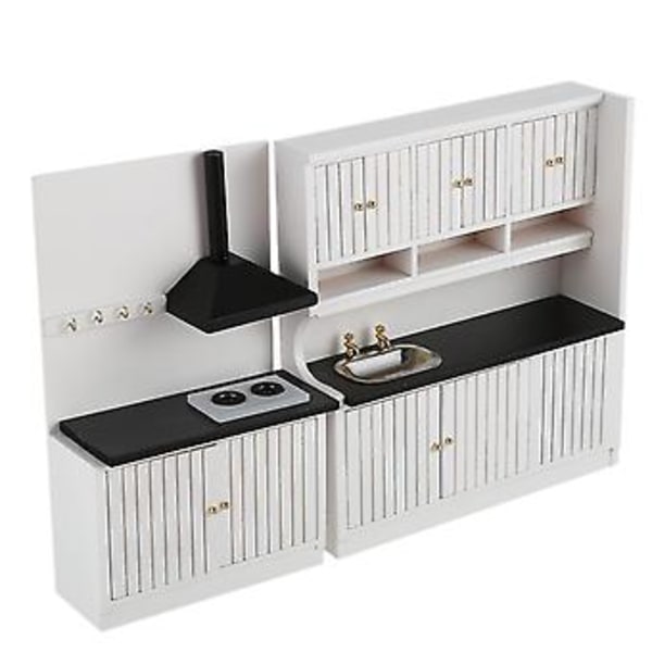 1:12 Dockskåpsmöbler Kit Set
