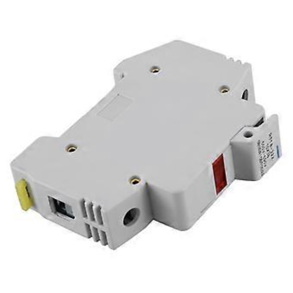RT18-32X AC 380V 32A 1-napainen 10x38mm DIN-kiskoon asennettava sulakepidin