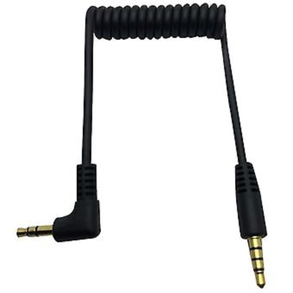 3,5 mm O-kabel - Dobbelt 3,5 mm Trrs til kabel til mikrofoner
