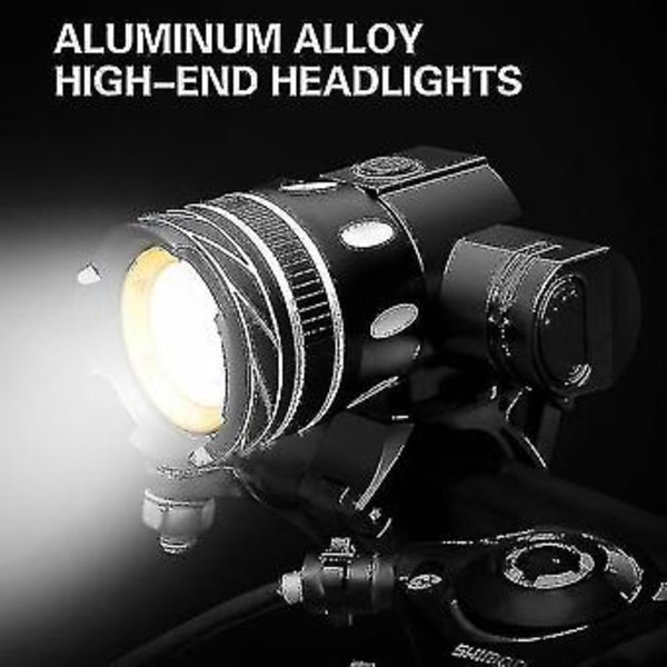Z30 15000lm T6 Led Lys Sykkel/sykkel/lys Sett USB Oppladbar Frontlykt/lommelykt Vanntett Zoombar Sykkellampe For Sykkel (gratis frakt)