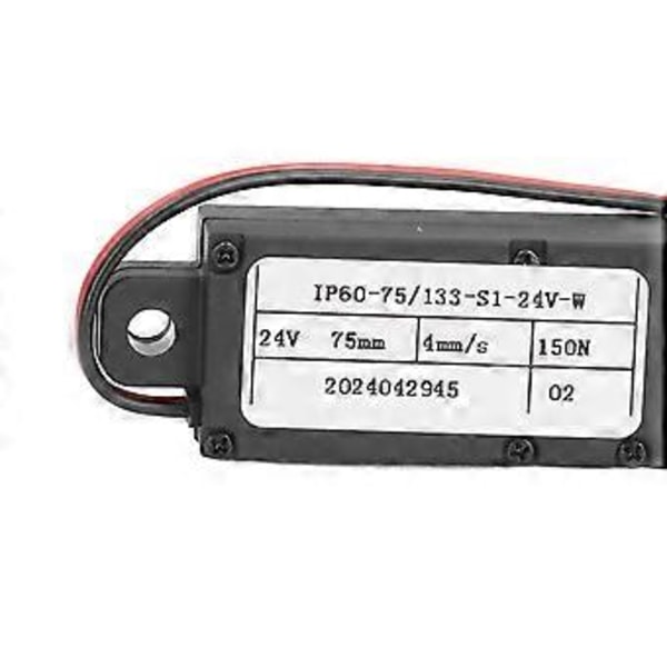 Elektrisk Mikro Linjär Aktuator Teleskopisk Mini Liten Rörelse Aktuator 150N 3in Slaglängd DC24V 4mm/s för Fönsteröppnare Lyft