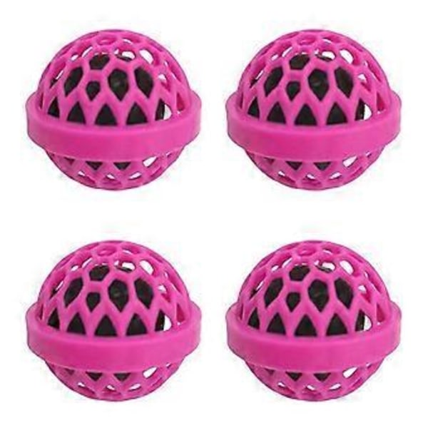 Clean Ball Håller Väskan Ren: Inre Klibbig Boll Inuti Plockar Upp Damm, Smuts, Smulor i Handväska Väskrengöringstillbehör Rosa