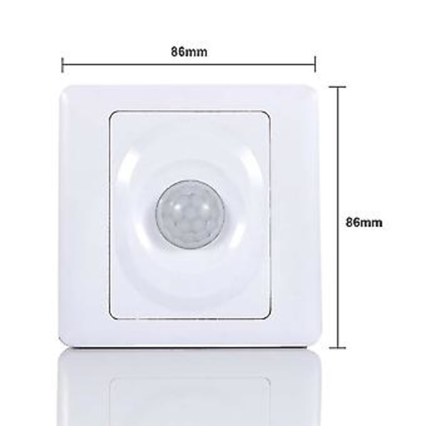 LED-valokytkin, 220 V automaattinen infrapuna PIR-liiketunnistinkytkin, automaattinen kytkin, erinomainen ammattitaito