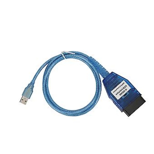 OBD Diagnostikadapter, K D CAN OBD2 Bil Diagnostikverktyg KCAN Diagnostikkabel Exceptionell Tillförlitlighet