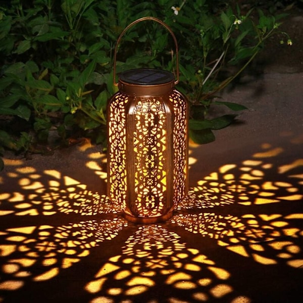 Solar Garden Light, Courtyard Iron Decoration