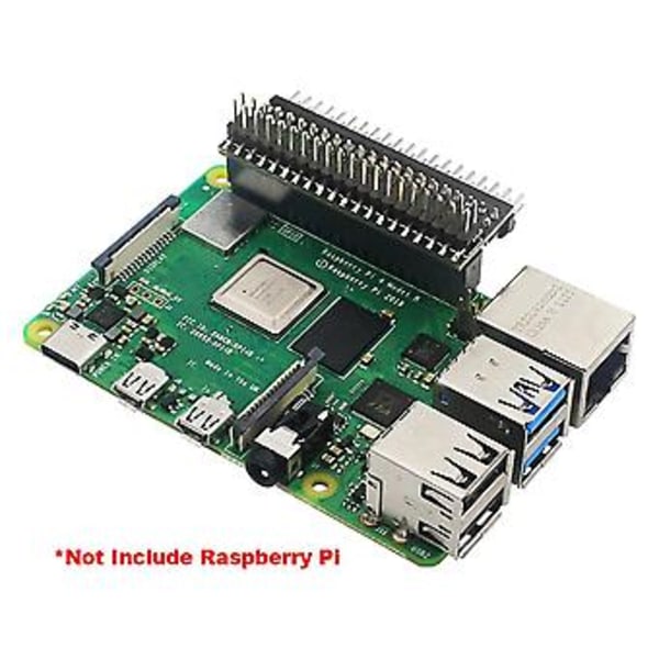 Gpio-reunalaajennuskortti 1 2 40pin sivujohtopinni multipleksointi 4b 3b+