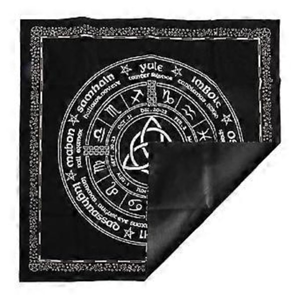 Hekse Pendel Divinasjon Divinasjonsduk Matte Brettspill Tarotkort Pad