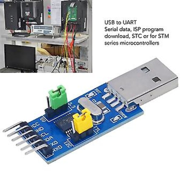 Usb til Iic Adaptermodul, Usb til Iic I2c Uart Konverter Adaptermodul Elektroniske Komponenter