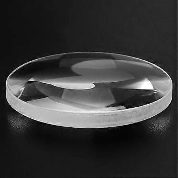 K9 Optiskt Glas 100mm Brännvidd Dubbel Konvex Lins Förstoringsglas