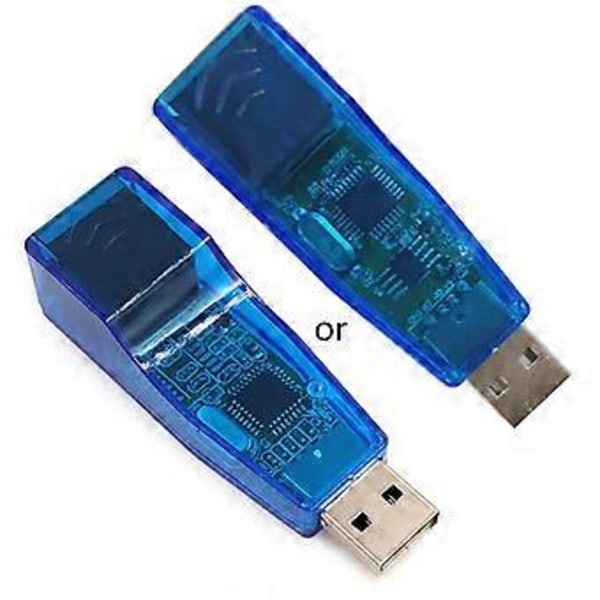Ethernet 10/100Mbps Netværkskort Adapter USB Til LAN RJ45 Netværksadapter