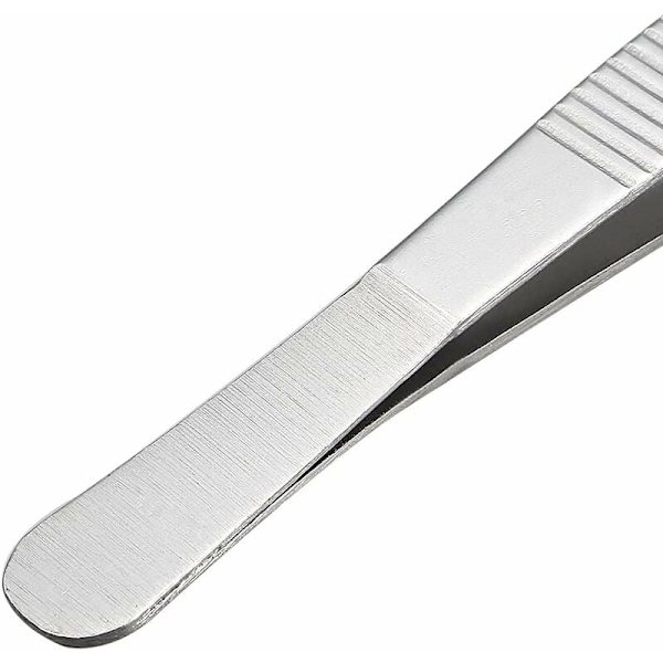Extra 30 cm / 12 tum lång rostfri ståltång med precisionssågtandad ände för akvariearbete, trädgårdsarbete, matlagning, industriarbete och användning