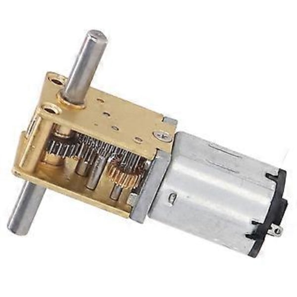 Pieni vaihdemoottori 7RPM DC3V Vahvat metallivaihteet Hiljainen kierukkavaihdemoottori älyautolle, robotille, uunille, pesukoneelle