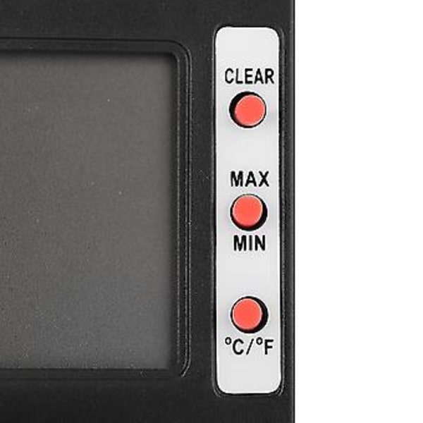 LCD Digital Temperatur Fugtighedsmåler Mini Digital Termometer Hygrometer Sensor Mini LCD Hygrometer Til Hjemmekontor Have Drivhus
