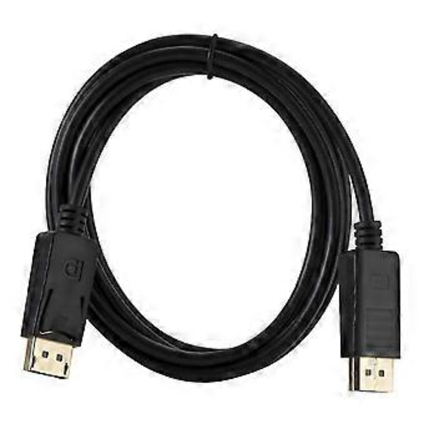 1.8m Dp Til Dp Kabel Displayport Hann Til Hann Display Port Adapterkabel For PC Datamaskin TV-kontakt Projektor Skjerm