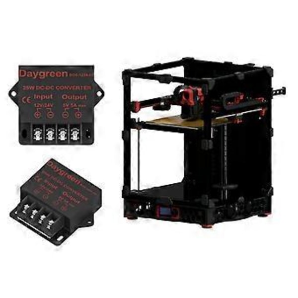 25W Nedstegsmodul DC12V 24V till 5V 5A Konverterare Regulator Nedstegsreducerare 3D-skrivartillbehör för Digital Produkt