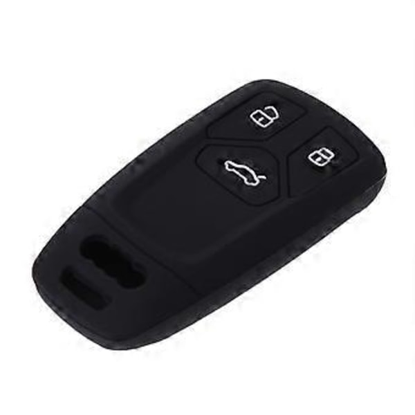 Silikon Bilnyckel Fob Fodral Skydd För A4 A4L 8 S 2017 2016 Allroad Q5 Q7