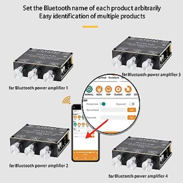 Xy-e30h 2.1 Chl Tooth O Forstærkerkort Modul Høj Og Lav Subwoofer App