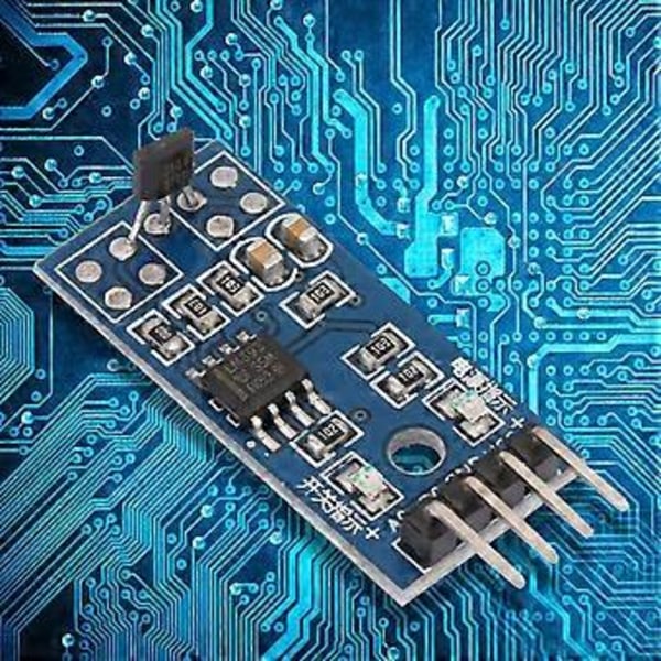 5 st 3144E Effekt Sensor Switch Hastighetsräkningssensor Modul Magnetisk Detektor 3.3-5V
